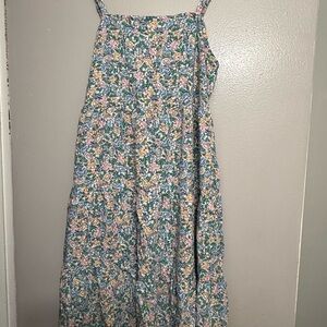 Floral Print Sundress xs
